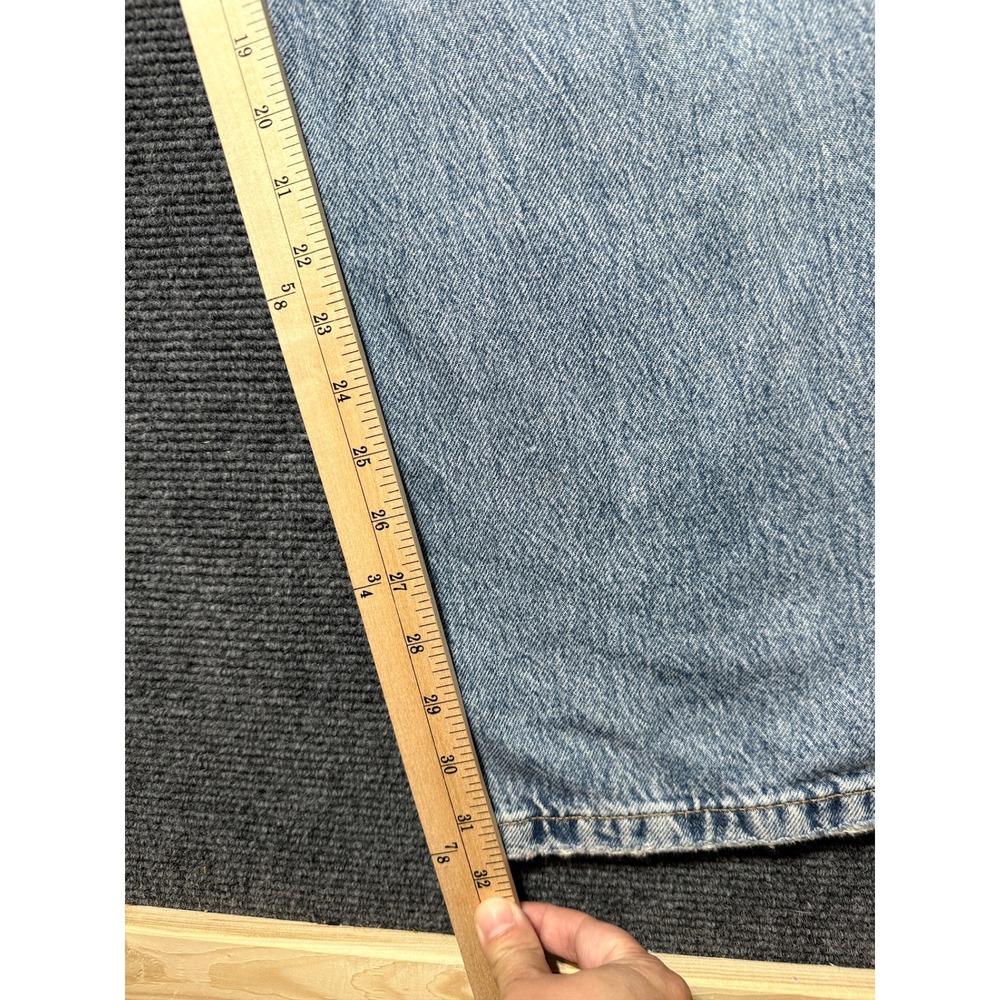 Garage Denim Jeans Women 0 Blue Street Wide Leg High Rise 100067418 - Picture 8 of 11